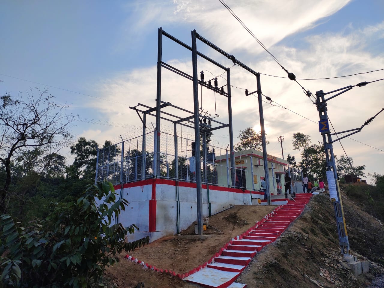 Completed Hillside Switching Station